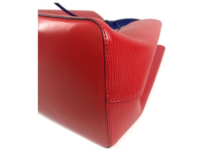 Borsa a secchiello Louis Vuitton Epi NeoNoe Bicolor Rosso Blu - vista 6