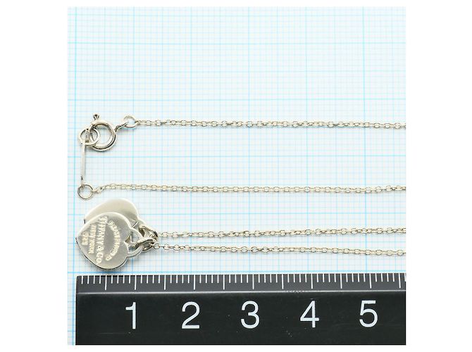 Collana in Argento Double Heart Tiffany & Co. - vista 5