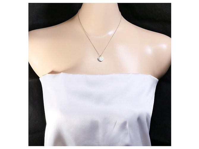 Collana in Argento Double Heart Tiffany & Co. - vista 6
