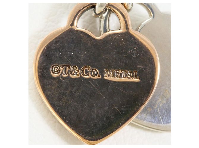 Collana Return to Double Heart in argento Tiffany & Co. - vista 4