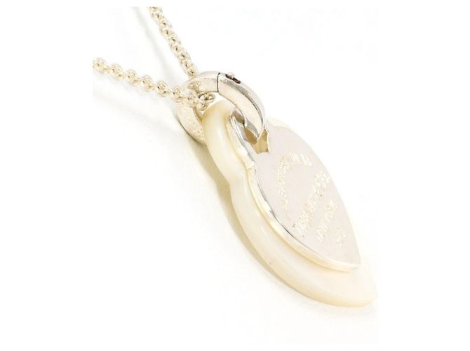 Collana Return to Double Heart in argento Tiffany & Co. - vista 2