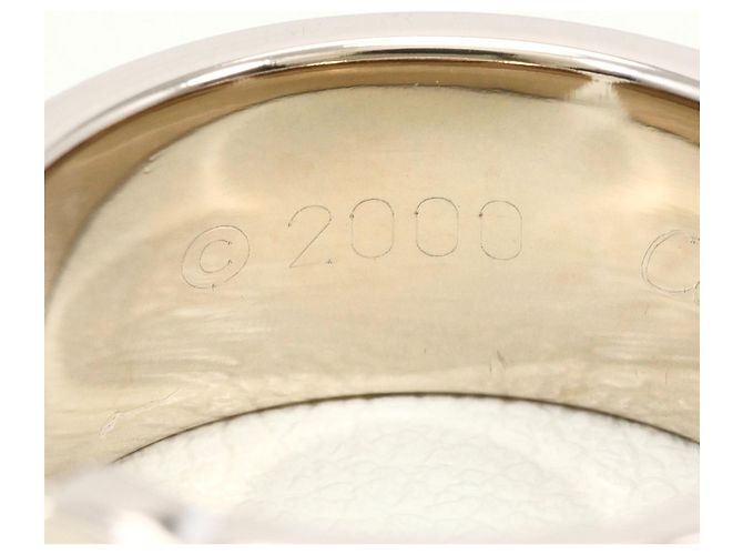 Cartier C2 Ring aus 18K Weißgold Golden - vue 4