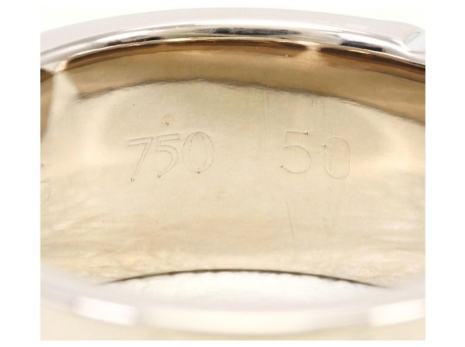 Cartier C2 Ring aus 18K Weißgold Golden - vue 7