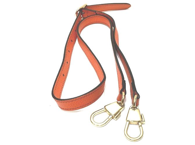 Borsa a tracolla in pelle Gucci Arancione - vista 5