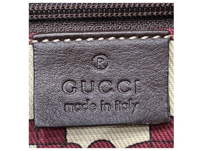 Borsa Abbey Gucci in pelle cioccolato Marrone scuro - vista 4