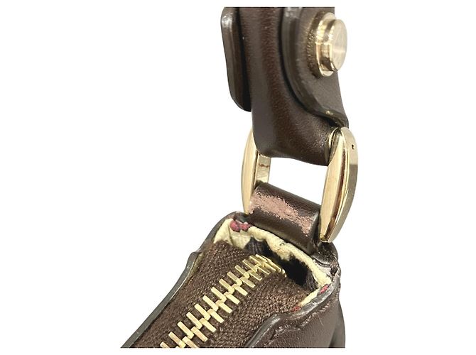 Borsa Abbey Gucci in pelle cioccolato Marrone scuro - vista 8