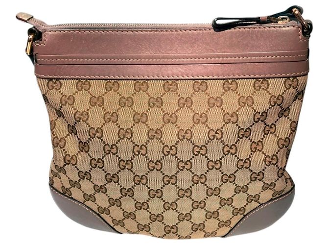 Borsa a Spalla Gucci Mayfair Beige - vista 2