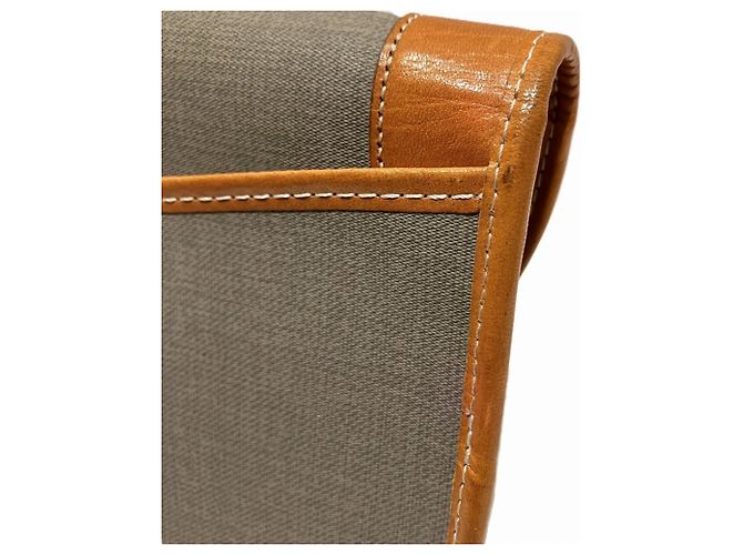 Clutch Christian Dior Grigio Marrone - vista 9
