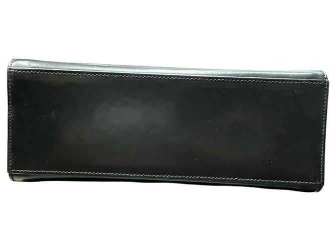 Borsa a mano in pelle nera Salvatore Ferragamo con nastro Vara - vista 3