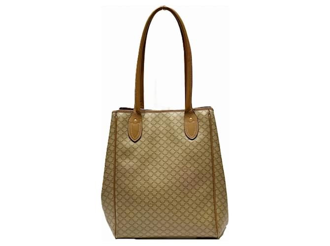 Céline Borsa a Spalla Celine Macadam Beige - vista 2