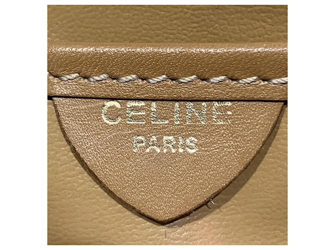 Céline Borsa a Spalla Celine Macadam Beige - vista 4