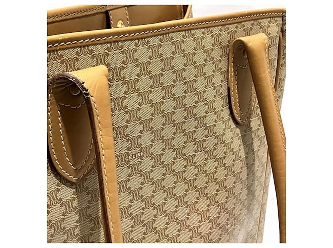 Céline Borsa a Spalla Celine Macadam Beige - vista 7