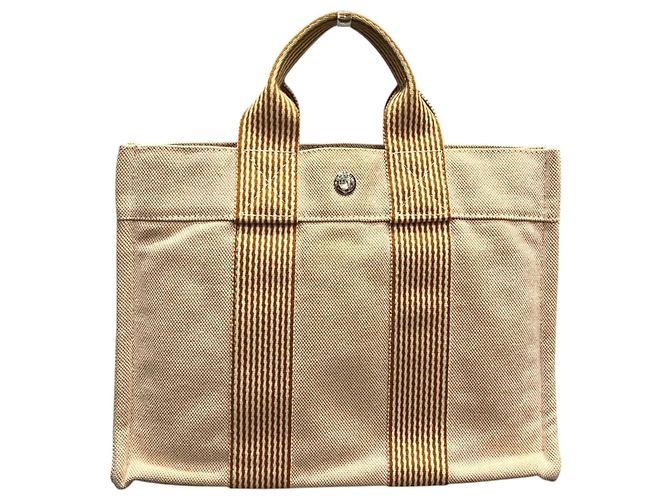 Hermès Borsa Hermes Fourre-Tout PM Arancione - vista 2