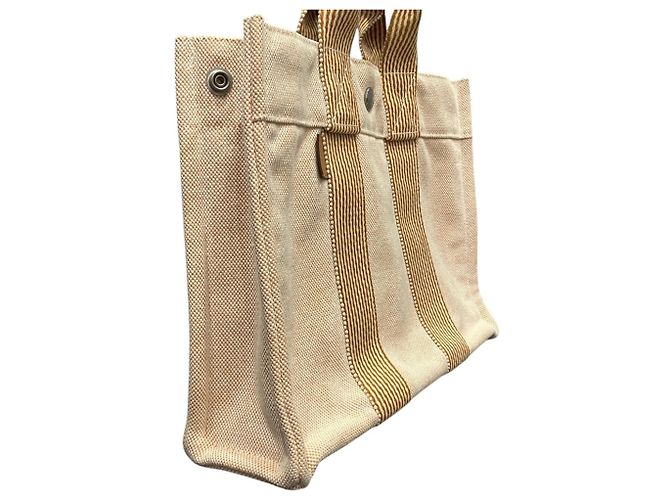 Hermès Borsa Hermes Fourre-Tout PM Arancione - vista 7