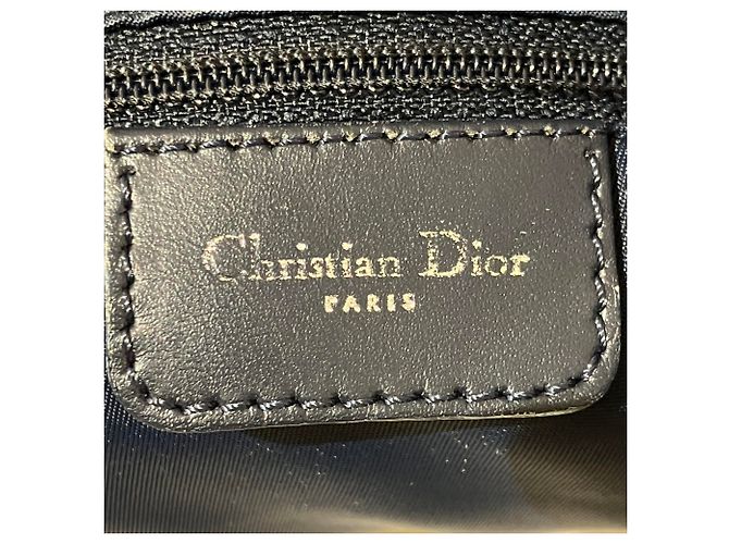 Borsa a tracolla Christian Dior Dior Trotter Blu navy - vista 4