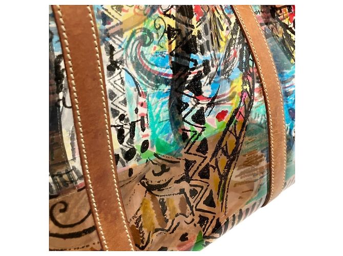 Prada PRADA Tote Bag mit venezianischem Print Mehrfarben - Ansicht 6