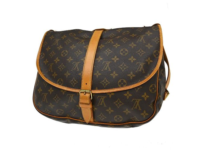 Louis Vuitton Saumur Monogram Canvas 35 - vue 2