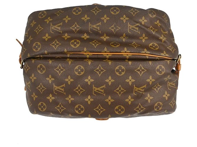 Bolsa Louis Vuitton Saumur Monogram Canvas 35 Marrom - vista 6