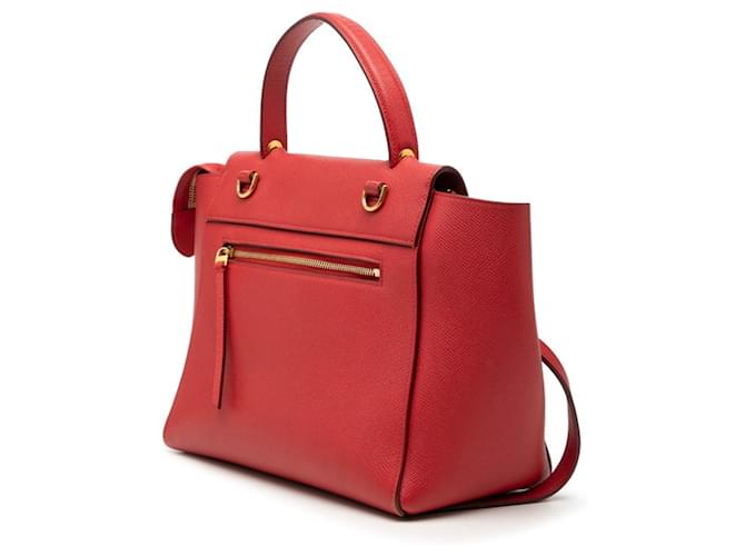 Céline Borsa Micro Celine Belt Bag Rosso - vista 2