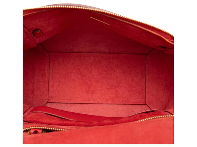 Céline Borsa Micro Celine Belt Bag Rosso - vista 4