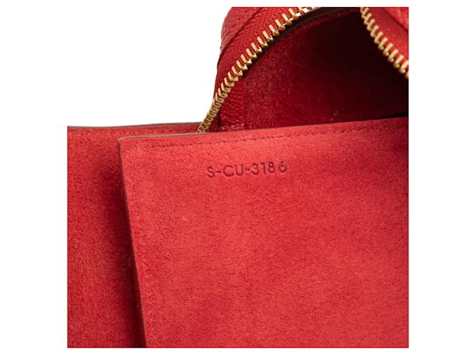 Céline Borsa Micro Celine Belt Bag Rosso - vista 6