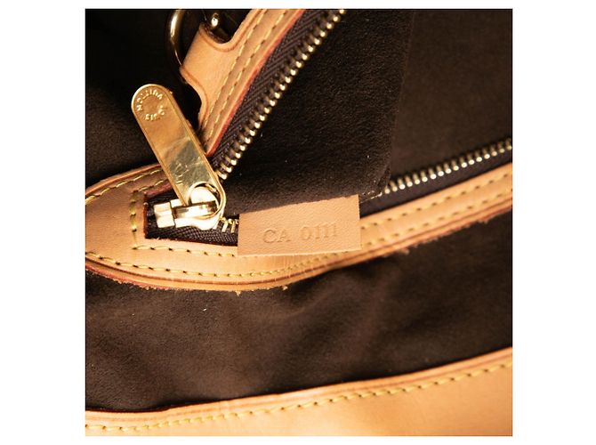 Borsa Tote Louis Vuitton Monogram Wilshire GM Marrone - vista 6