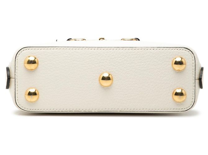 Borsa Gucci x Adidas Horsebit 1955 Nero Bianco - vista 3