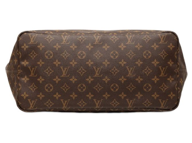 Borsa Tote Louis Vuitton Monogram Neverfull GM Marrone - vista 3