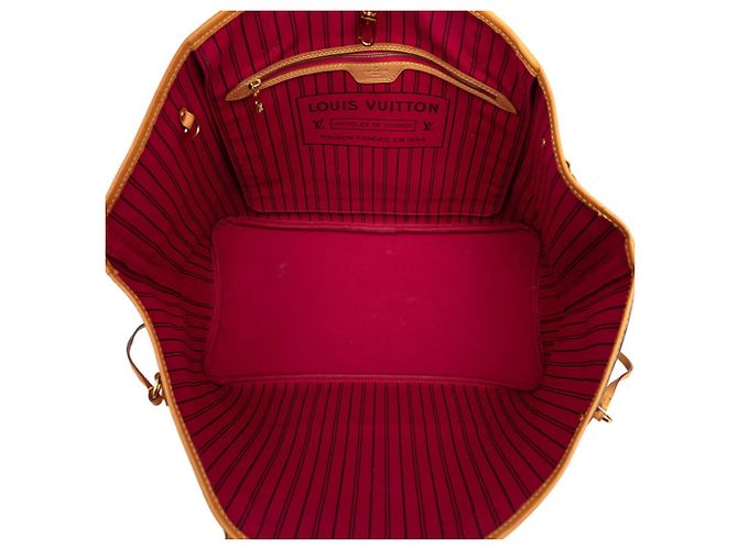 Borsa Tote Louis Vuitton Monogram Neverfull GM Marrone - vista 4