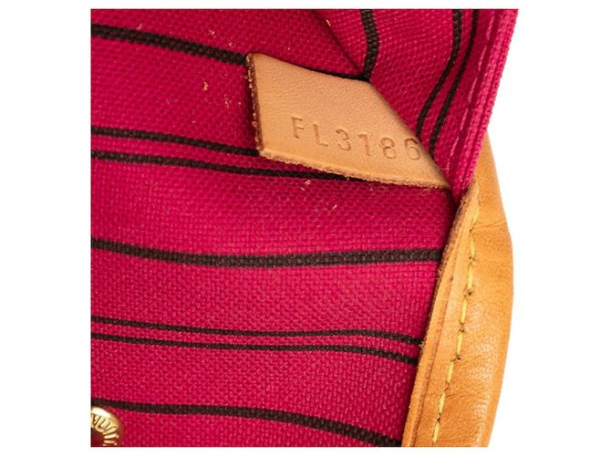 Borsa Tote Louis Vuitton Monogram Neverfull GM Marrone - vista 6