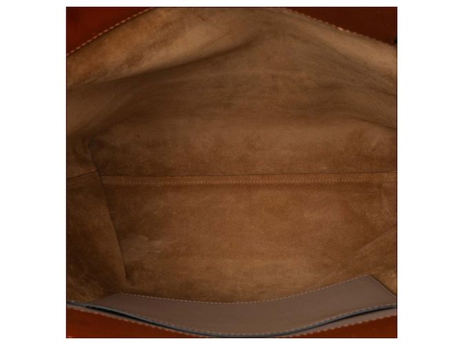 Borsa Tote Loewe Anagram Lazo Marrone Beige - vista 4