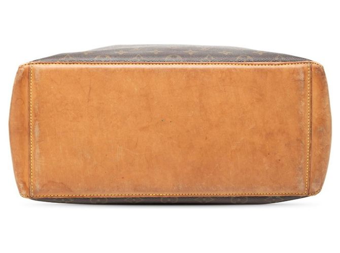 Borsa a tracolla Louis Vuitton Monogram Cabas Mezzo Marrone - vista 3