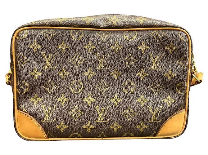 Borsa a tracolla Louis Vuitton Trocadero 27 Marrone - vista 2
