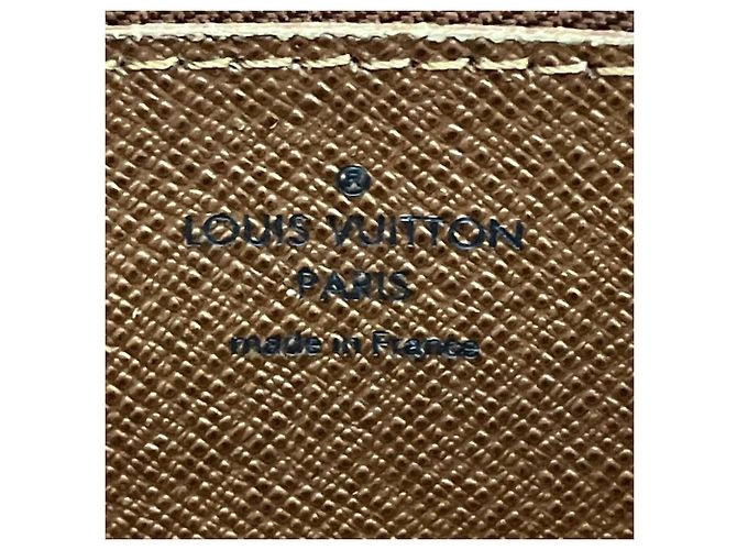 Borsa a tracolla Louis Vuitton Trocadero 27 Marrone - vista 4