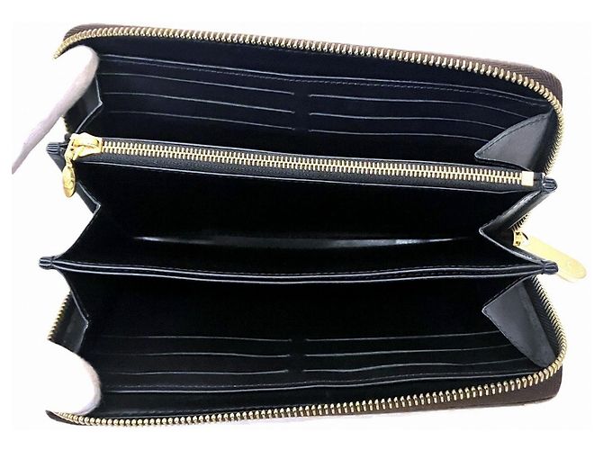 Cartera larga Zippy Trompe L'Ouille Louis Vuitton Castaño - vista 3