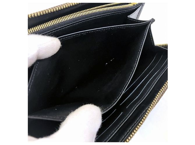 Cartera larga Zippy Trompe L'Ouille Louis Vuitton Castaño - vista 9