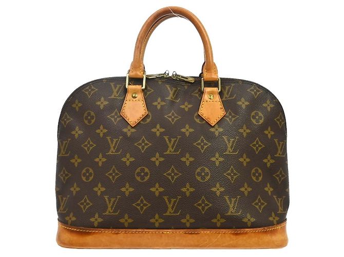 Louis Vuitton Alma Monogram Canvas PM Marrone - vista 2