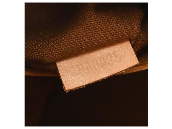 Louis Vuitton Alma Monogram Canvas PM Marrone - vista 5