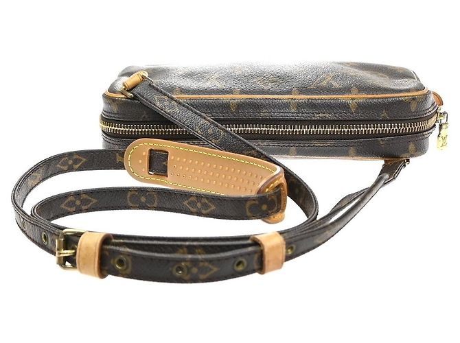Louis Vuitton Pochette Marly Bandouliere Monogram Canvas medium Marrone - vista 5