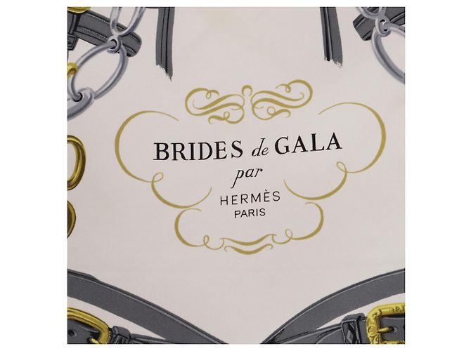 Hermès Brides de Gala Forever Schal 90 aus mehrfarbiger Seide Mehrfarben - Ansicht 2