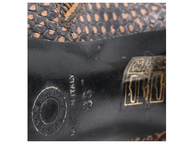 Stivaletti con stampa animalier Dries Van Noten in pelle multicolore - vista 7