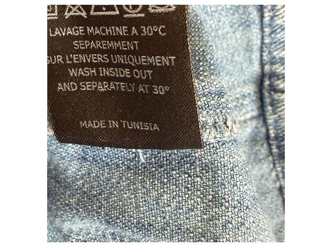 Vestido mini Oriane en denim de algodón azul Isabel Marant Etoile - vista 7