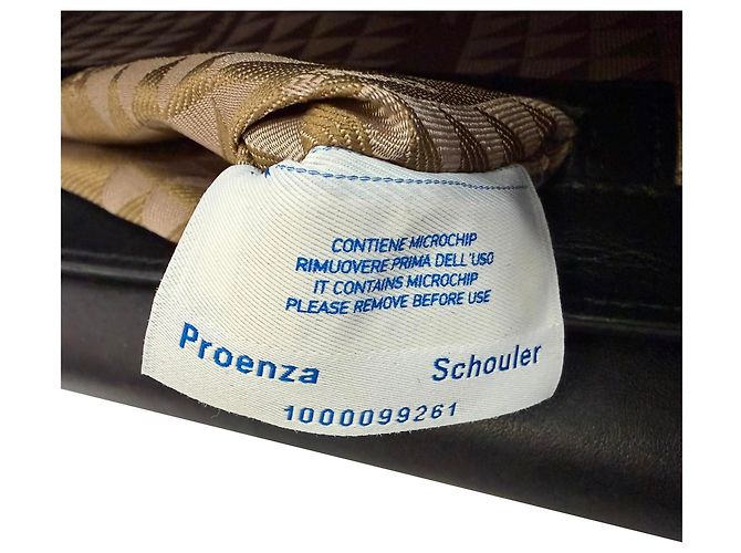 Borsa Proenza Schouler PS11 Classic in pelle di vitello nera Nero - vista 7