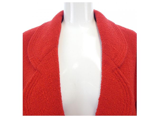 Timeless Giacca Chanel Vintage Rosso - vista 5