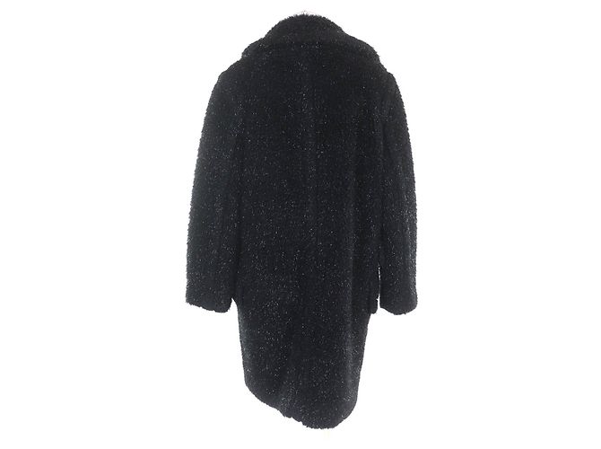 Abrigo Teddy Bear Lame Max Mara Negro - vista 3