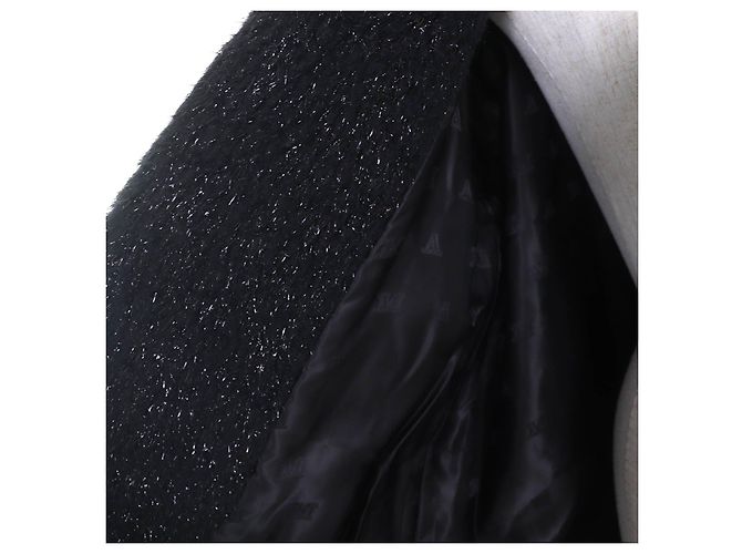 Abrigo Teddy Bear Lame Max Mara Negro - vista 5