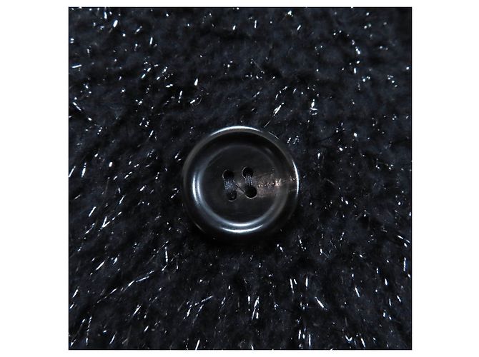 Abrigo Teddy Bear Lame Max Mara Negro - vista 6