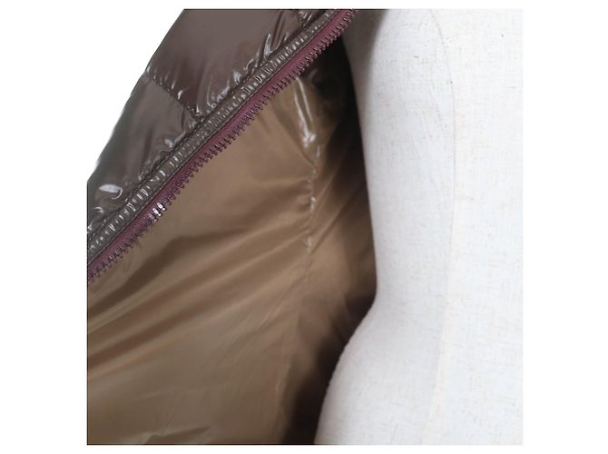 Autre Marque Abrigo de plumón ACE de nylon DUVETICA Castaño - vista 5