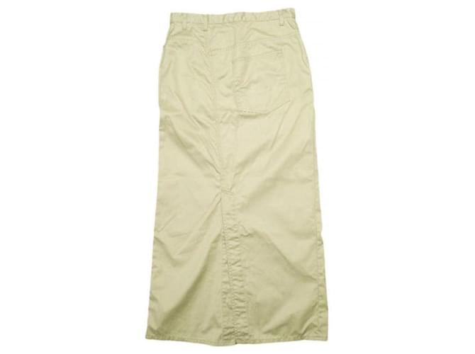 Autre Marque Falda de algodón AP STUDIO SCENTOF Beige - vista 2