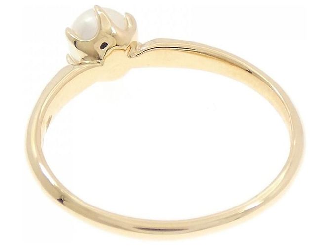 Autre Marque 4℃ Akoya Perlenring in Au750 Golden - Ansicht 3
